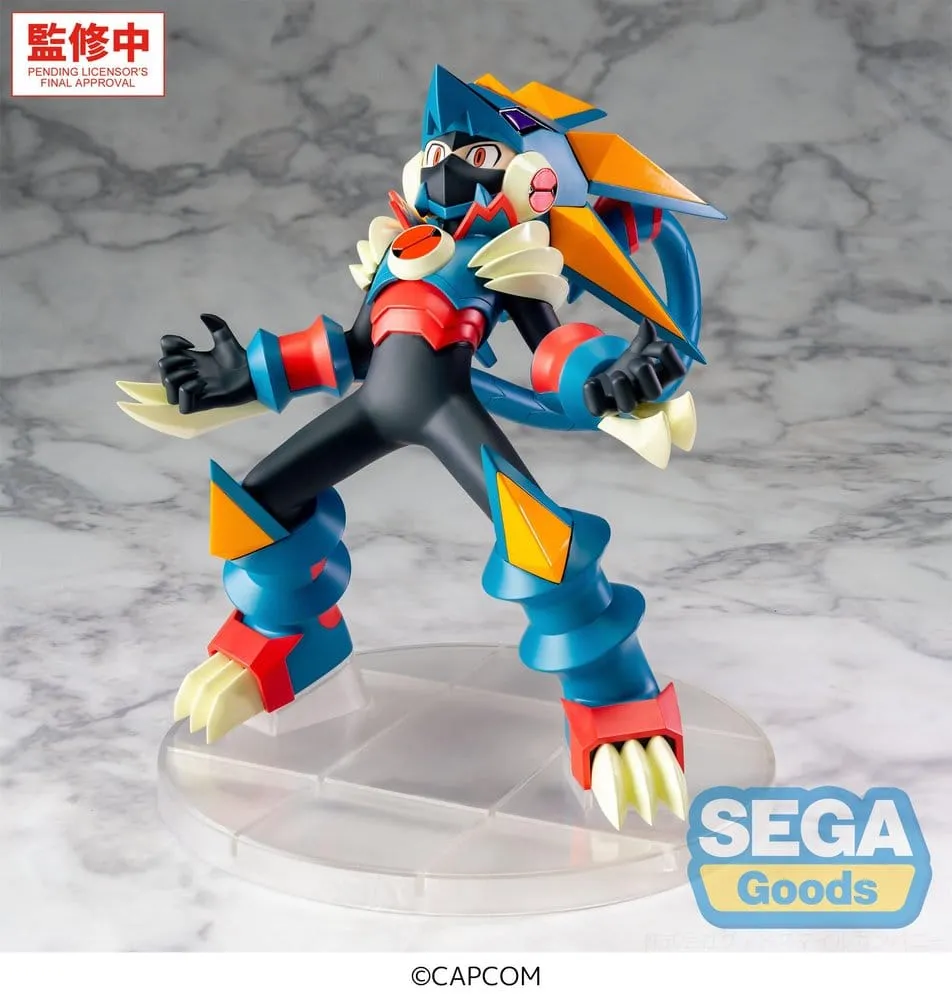 Mega Man Battle Network Luminasta PVC Figure Mega Man Gregar Beast 17 cm